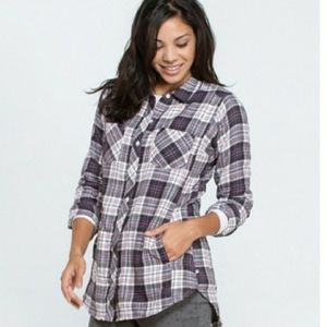 Toad & Co. Airn Plaid Flannel Button Down Top